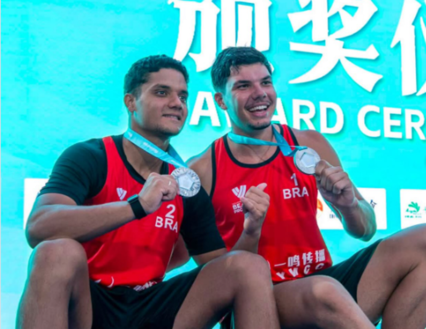 Vôlei de Praia Juca/Lucas Reprodução: Instagram CBV