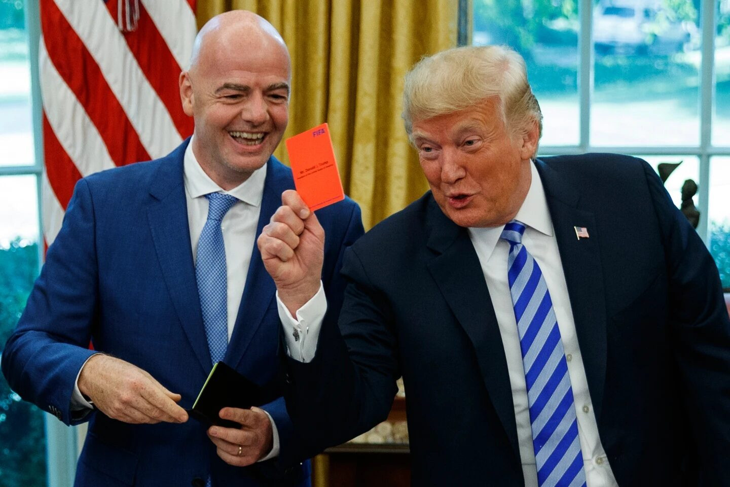 Infantino_Trump Foto: Evan Vucci/AP
