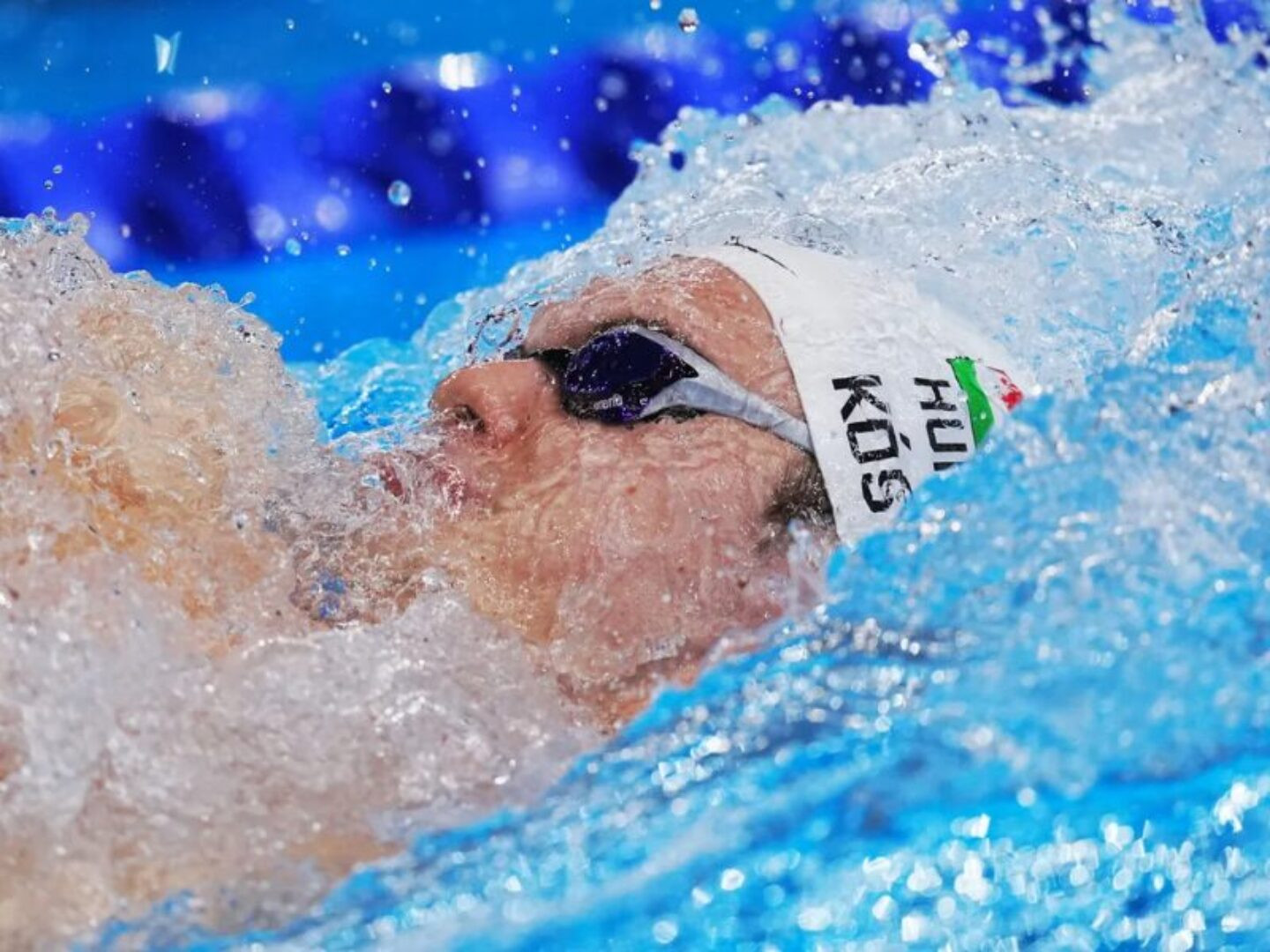 Hubert Kos, campeão dos 200m costas (Foto: World Aquatics)