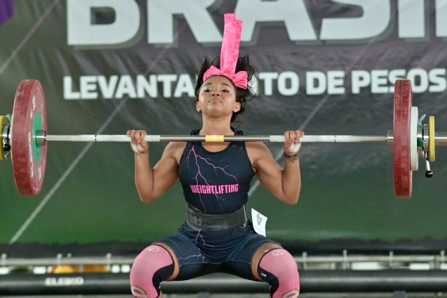 Isanelly Cristina brilhou em Três Rios. Foto: Washington Alves/Light Press/CBLP