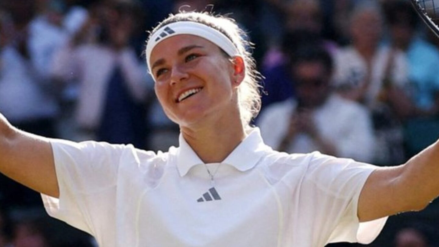 Karolína Muchová em Wimbledon