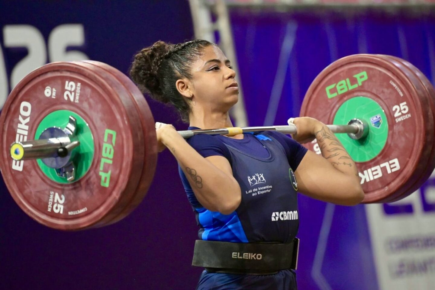 Laura Amaro venceu na categoria até 77kg feminino. Foto; Washington Alves/LightPress/CBLP