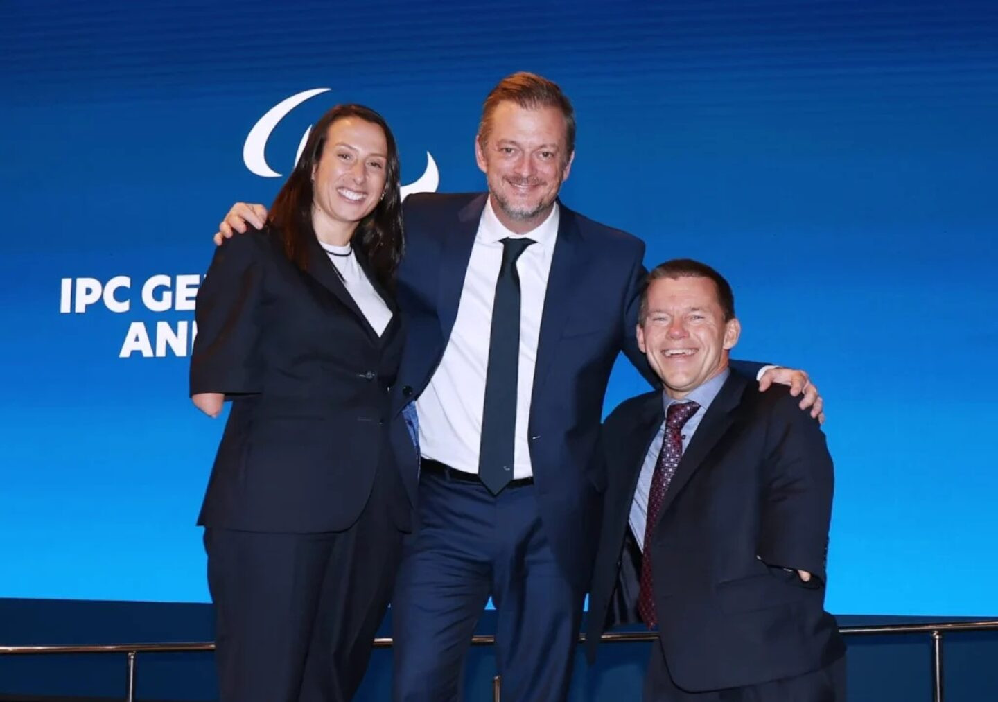 Leila Marques Mota_Andrew Parsons_John Petersson Foto: Divulgação/IPC