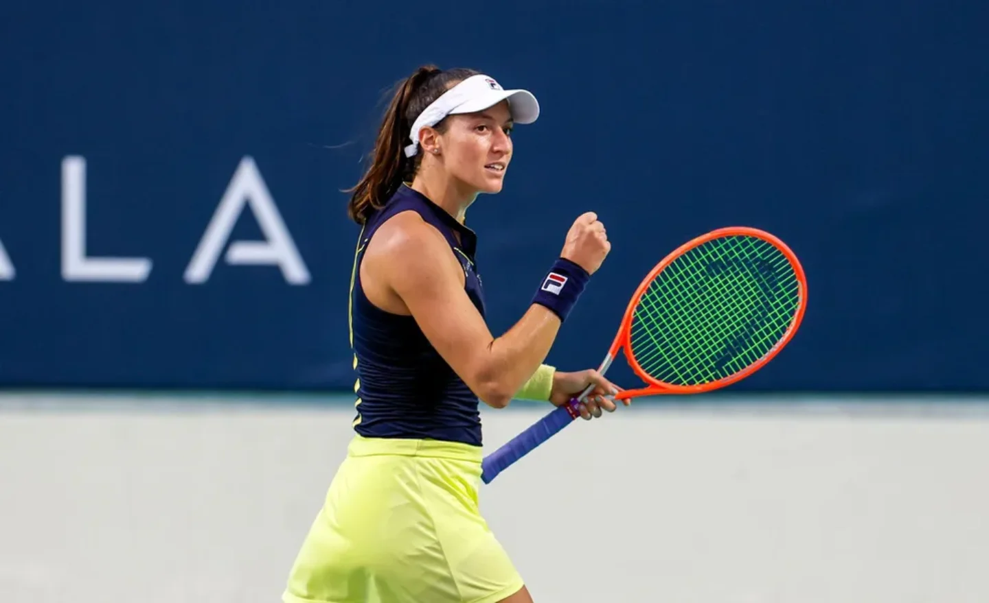 Luisa Stefani Foto: Mubadala Abu Dhabi Open