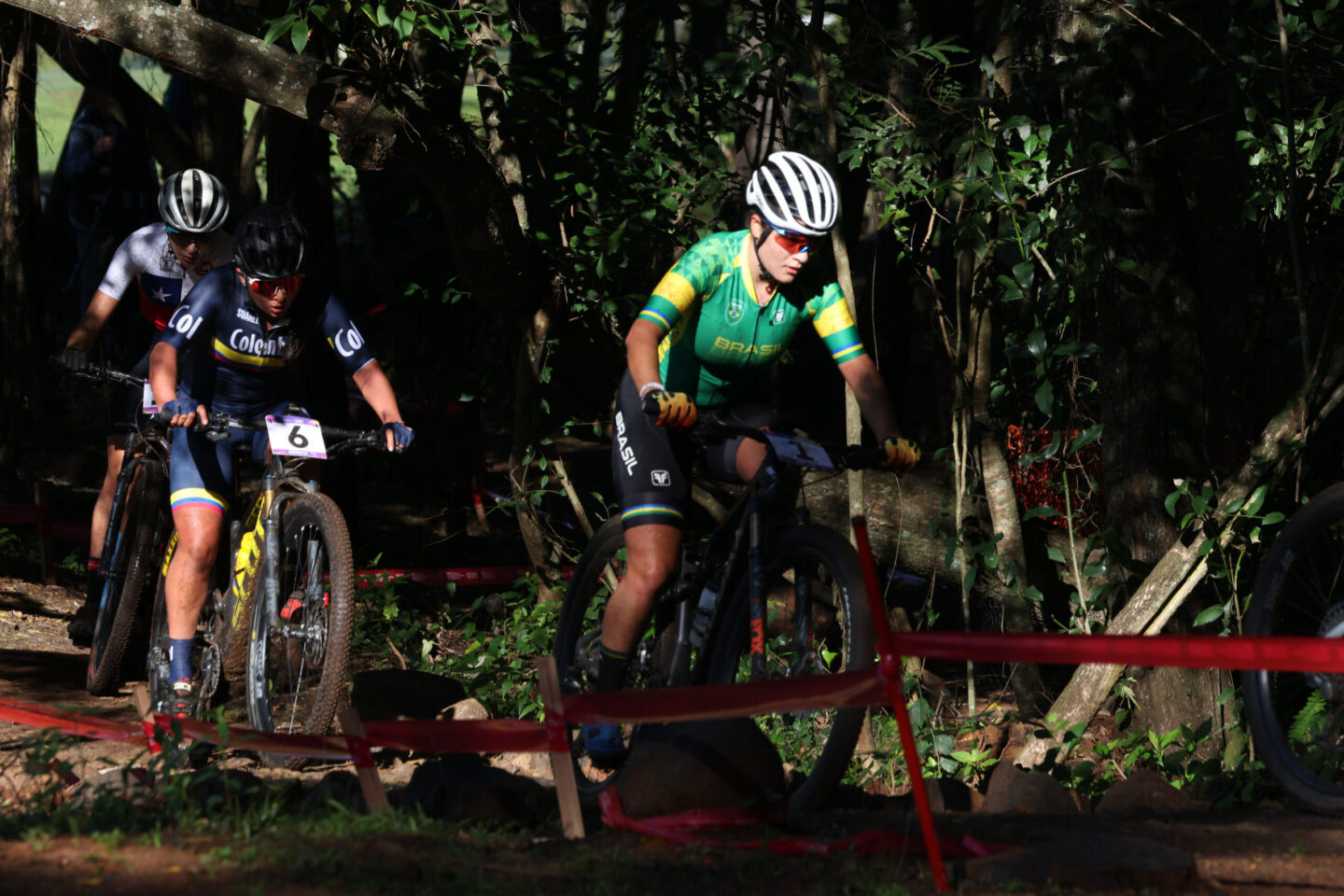 2025.08.09 - Jogos Pan-Americanos Júnior Assunção 2025 - Ciclismo MTB - Na foto, a ciclista Luiza Cocuzzi. Foto: Simone Marinho/COB