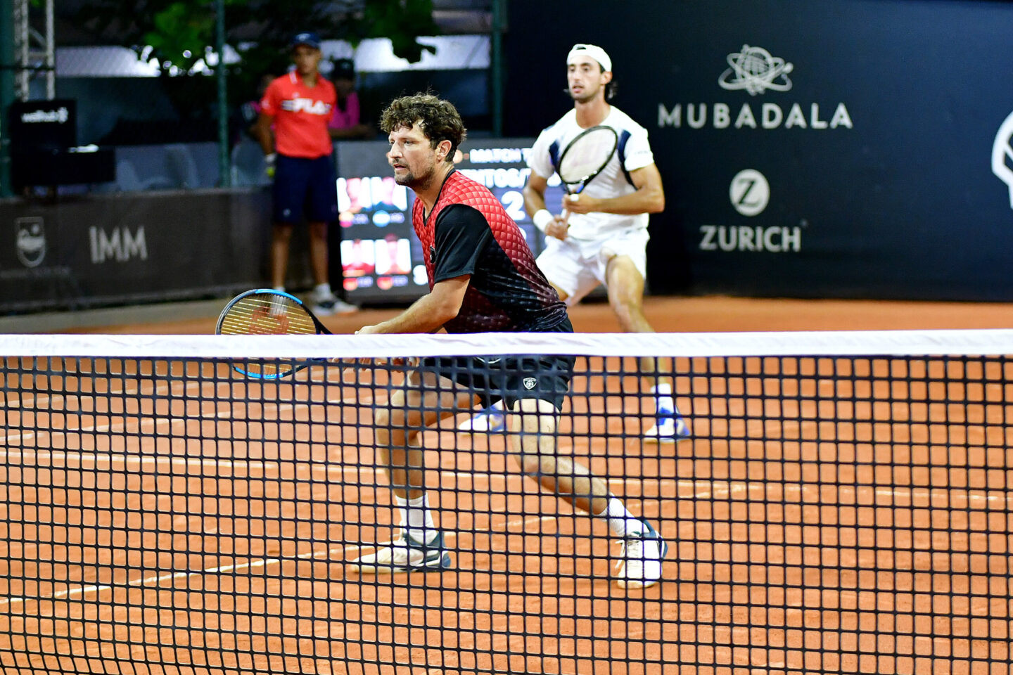 Nicolás Barrientos e Thiago Tirante na Quadra 2