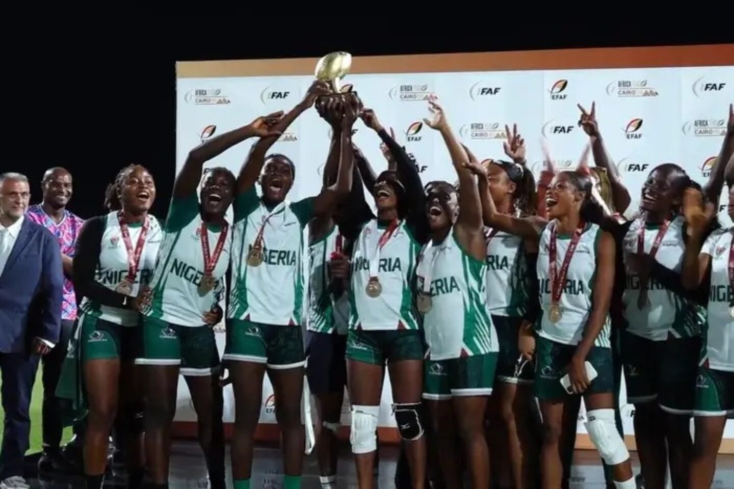 Nigéria_Flag Football Foto: Divulgação