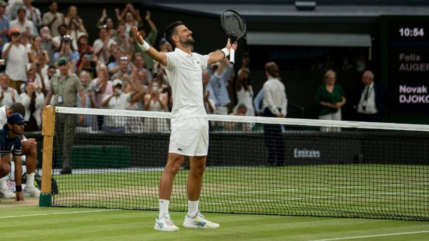 Novak Djokovic em Wimbledon Novak Djokovic em Wimbledon