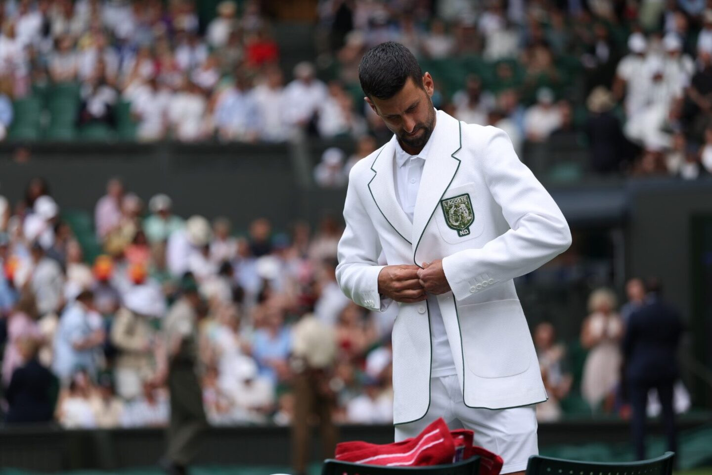 Novak Djokovic em Wimbledon