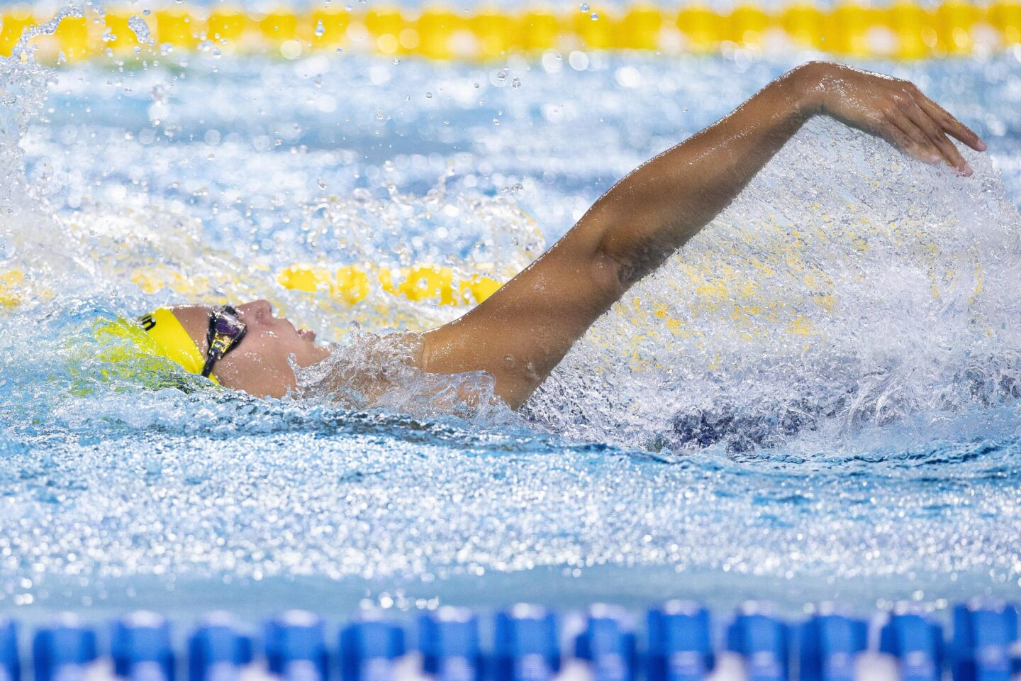 2026.04.16 - JOGOS SUL-AMERICANOS DA JUVENTUDE PANAMÁ 2026  -  Manuela Scaldini - durante os 200m medley feminino, no Centro de Alto (CAR) , nesta quinta-feira, 16, na Cidade do Panamá. Foto: Leo Barrilari/COB.