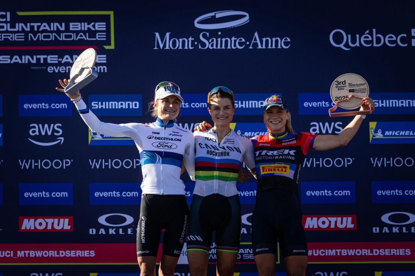 Pódio final feminino Foto: Divulgação