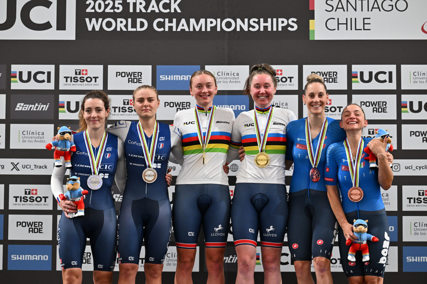 Pódio_Madison Foto: Reprodução/X