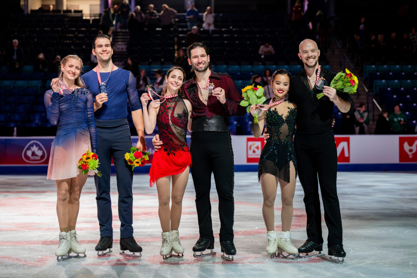 Pódio_Pares Foto: Skate Canada