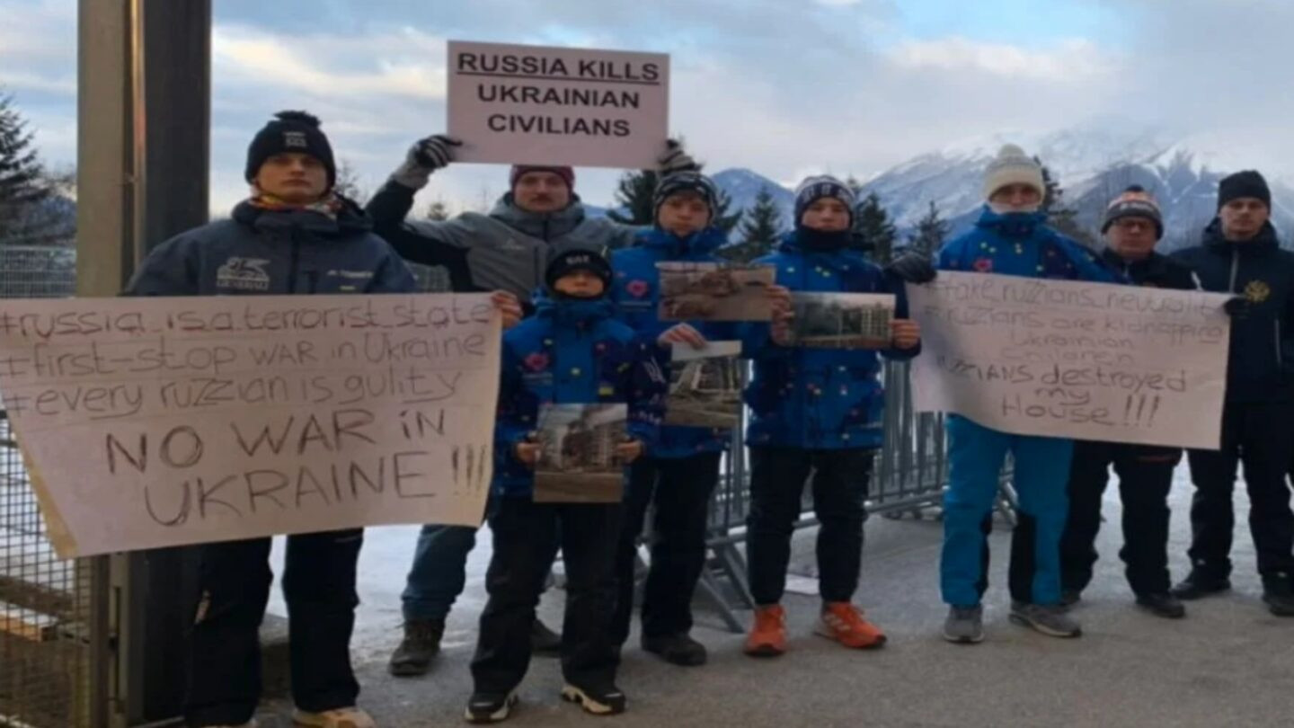 Protesto_Skeleton Foto: LTV