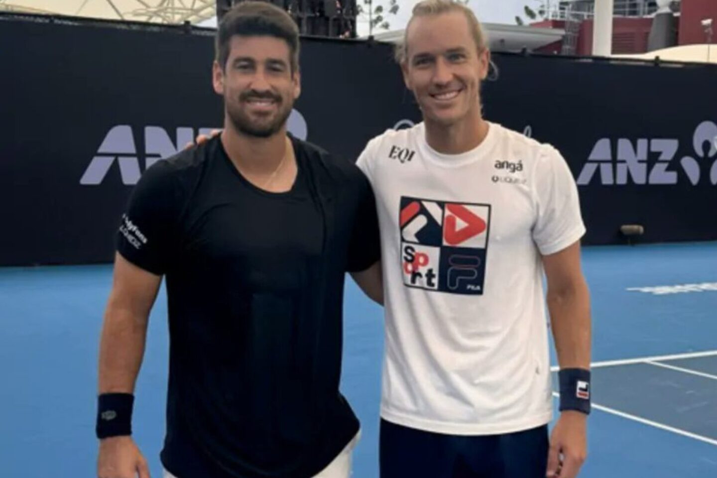 Rafael Matos e Orlando Luz juntos