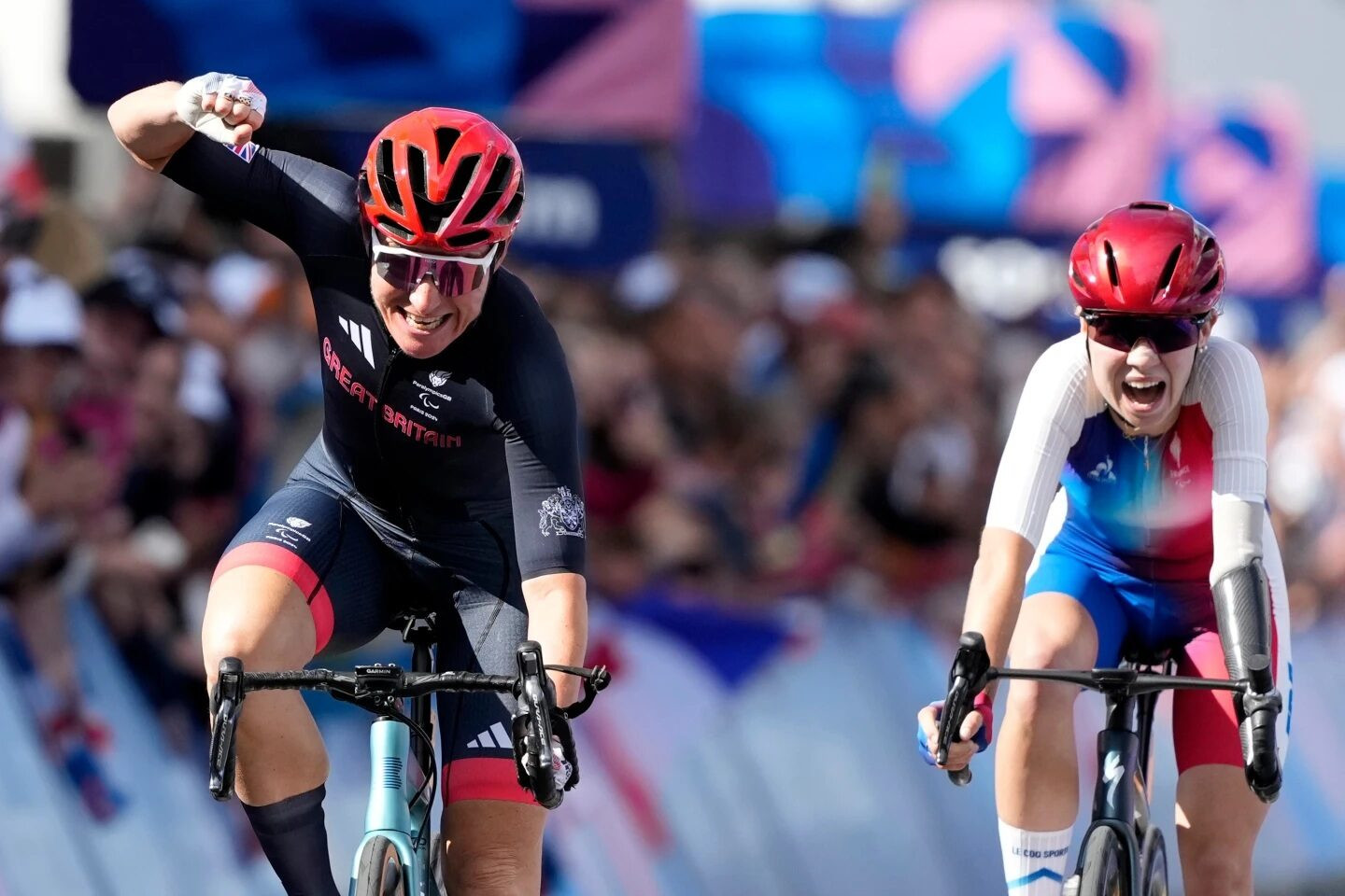 Sarah Storey Foto: Aurelien Morissard/AP