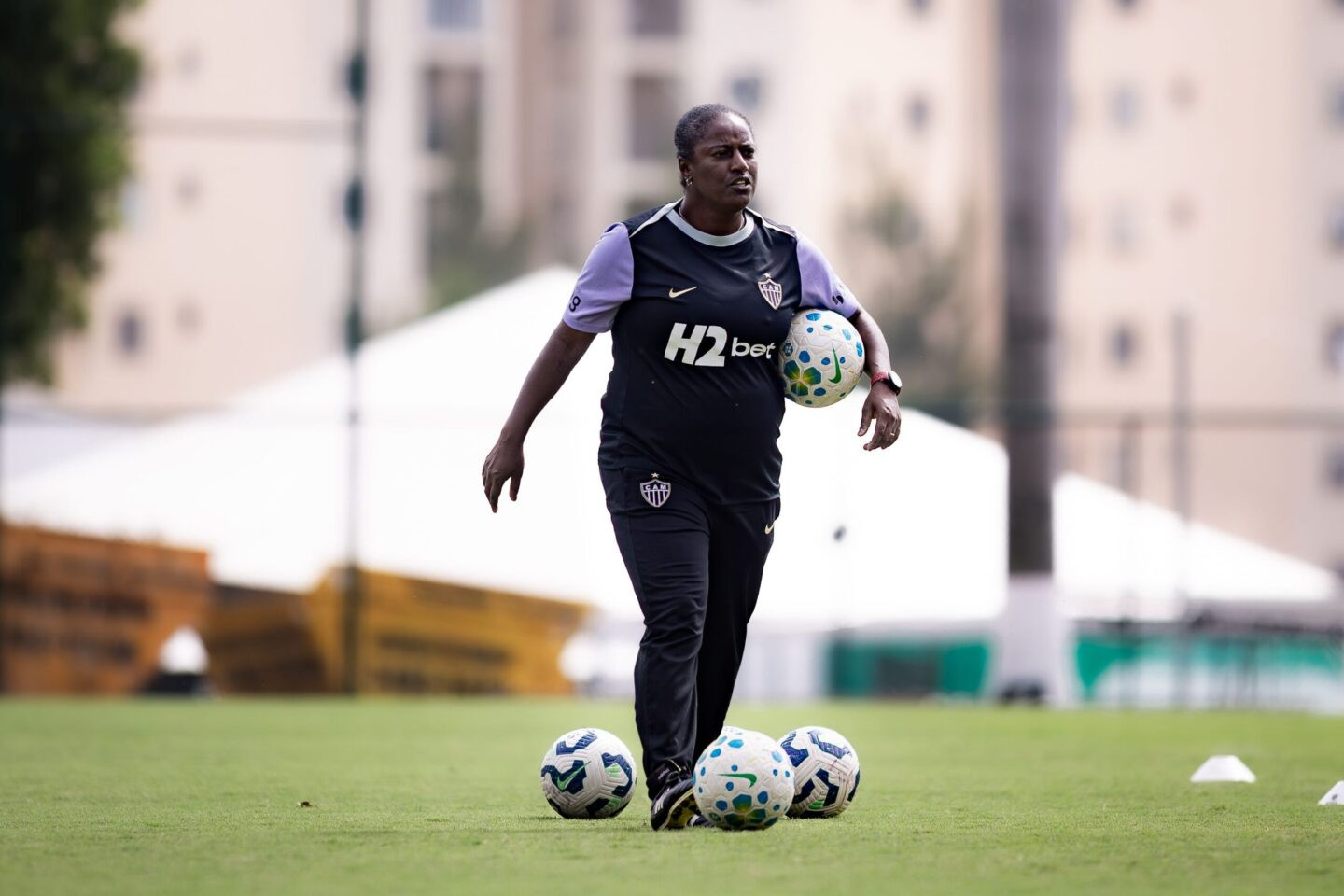 Fabiana Guedes, treinadora do Atlético-MG - Créditos: Atlético-MG