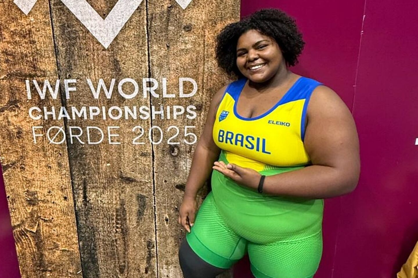 Taiane Justino fez grande resultado na Noruega. Foto: CBLP