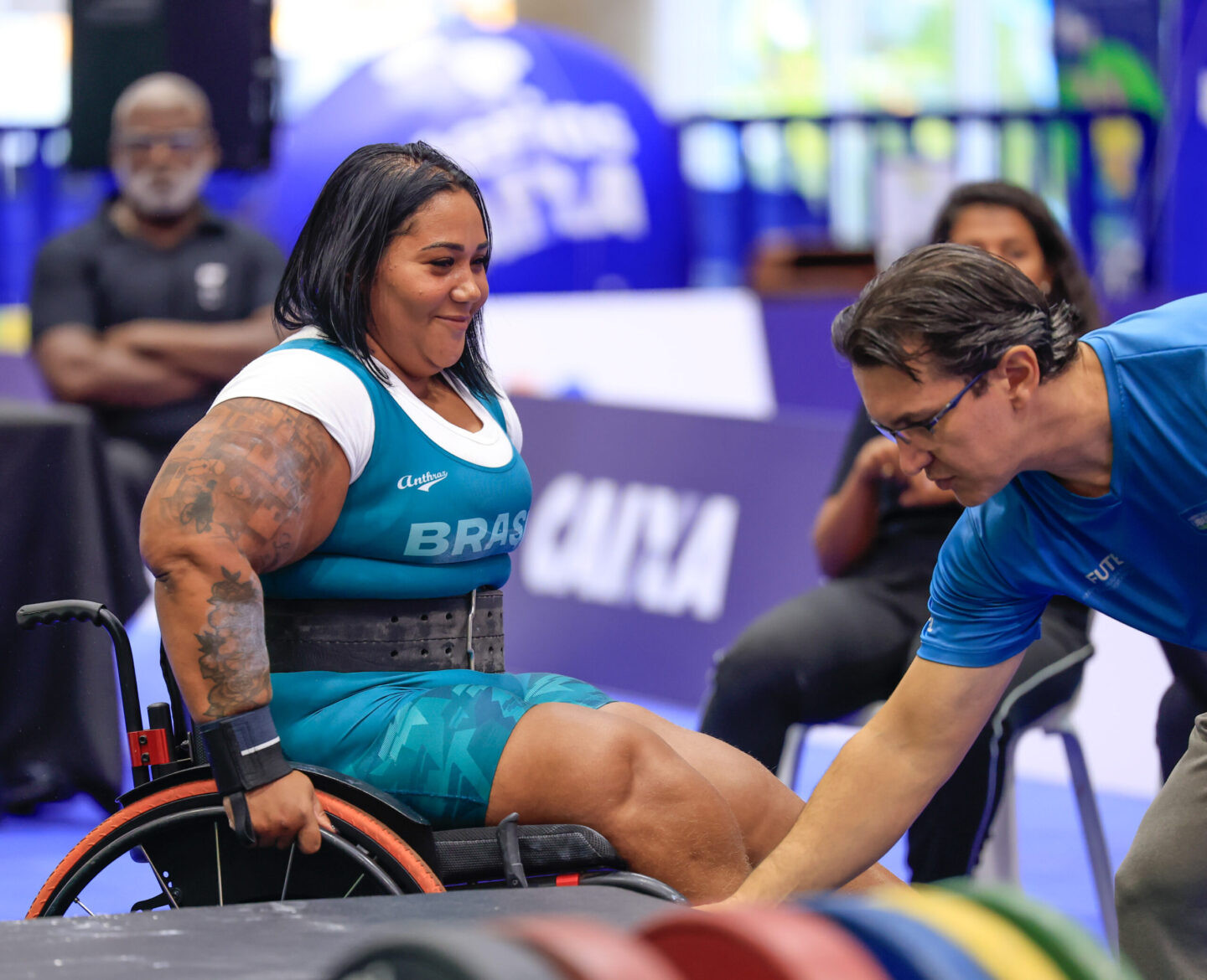 28.02.2026 - TAYANA DE SOUZA MEDEIROS - Primeira Etapa Nacional do Circuito Paralímpico Loterias Caixa de Halterofilismo, realizado no CT Paralímpico em São Paulo. Foto Marcello Zambrana/CPB
