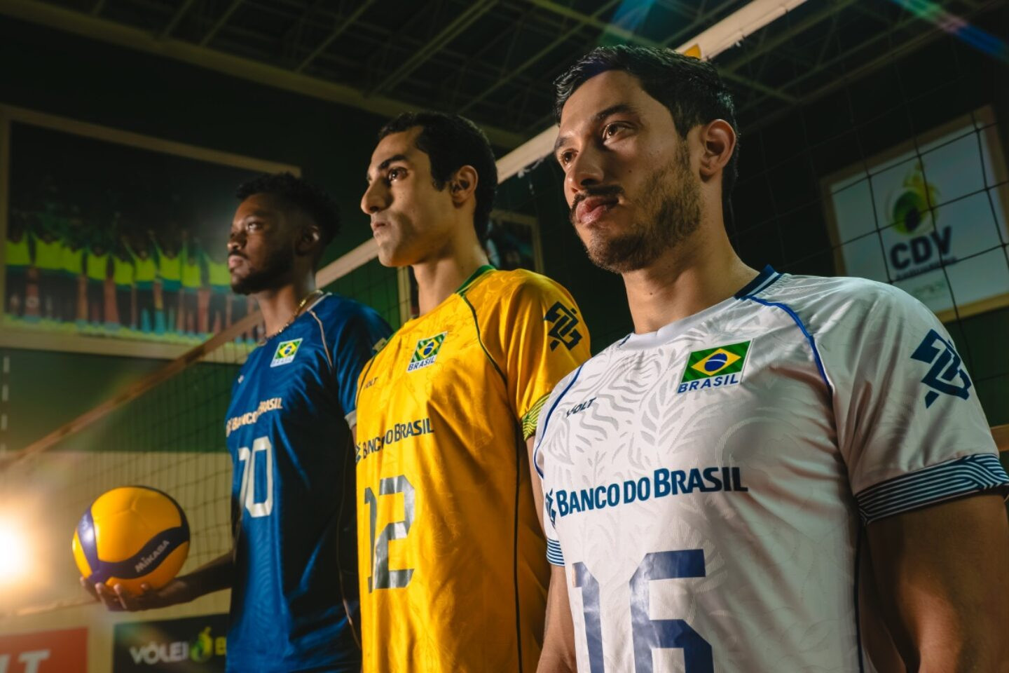 Uniforme_Vôlei Brasil Foto: Criativo Gato Preto/Volt Sport
