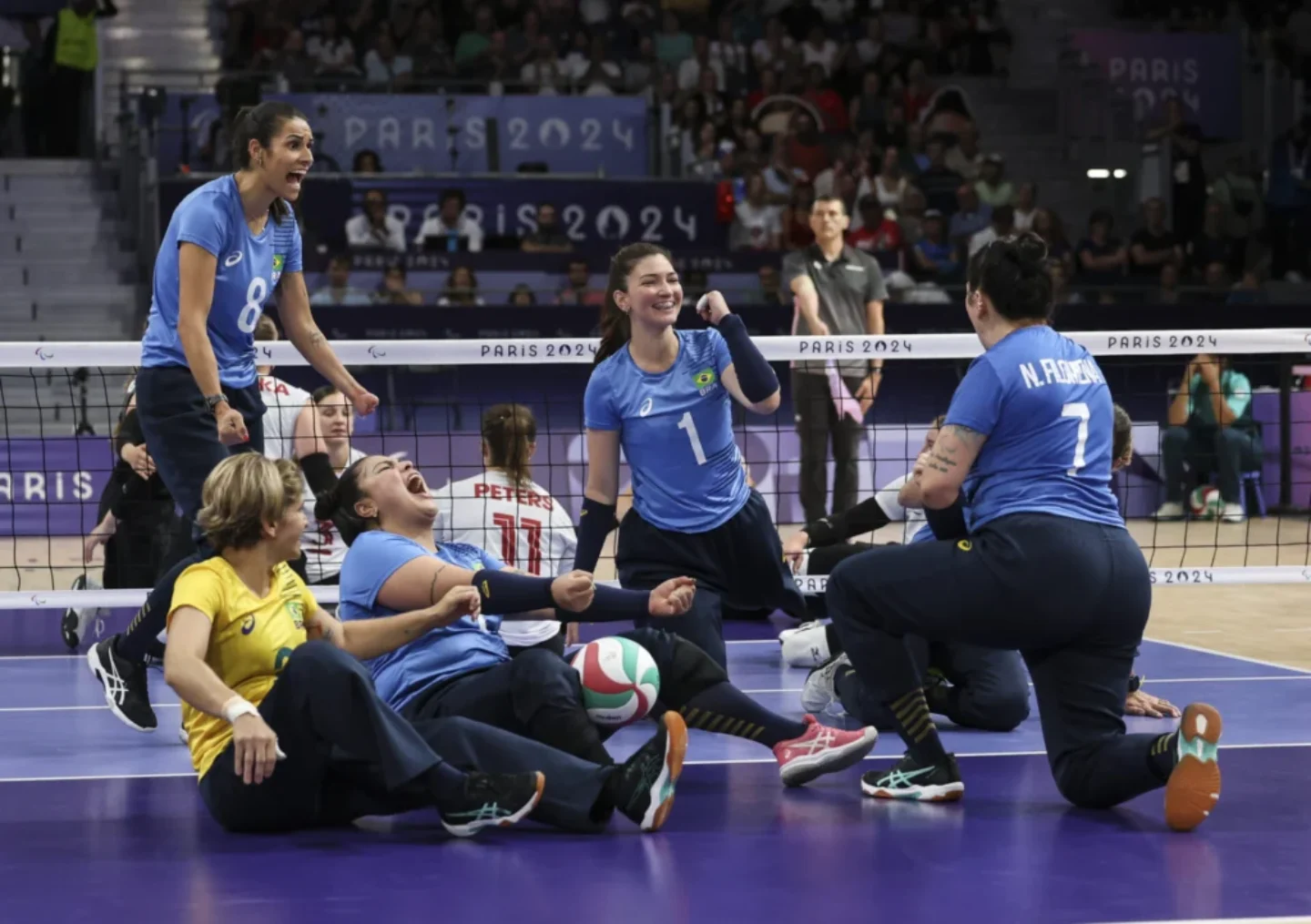 Vôlei sentado Foto: Alexandre Schneider/CPB