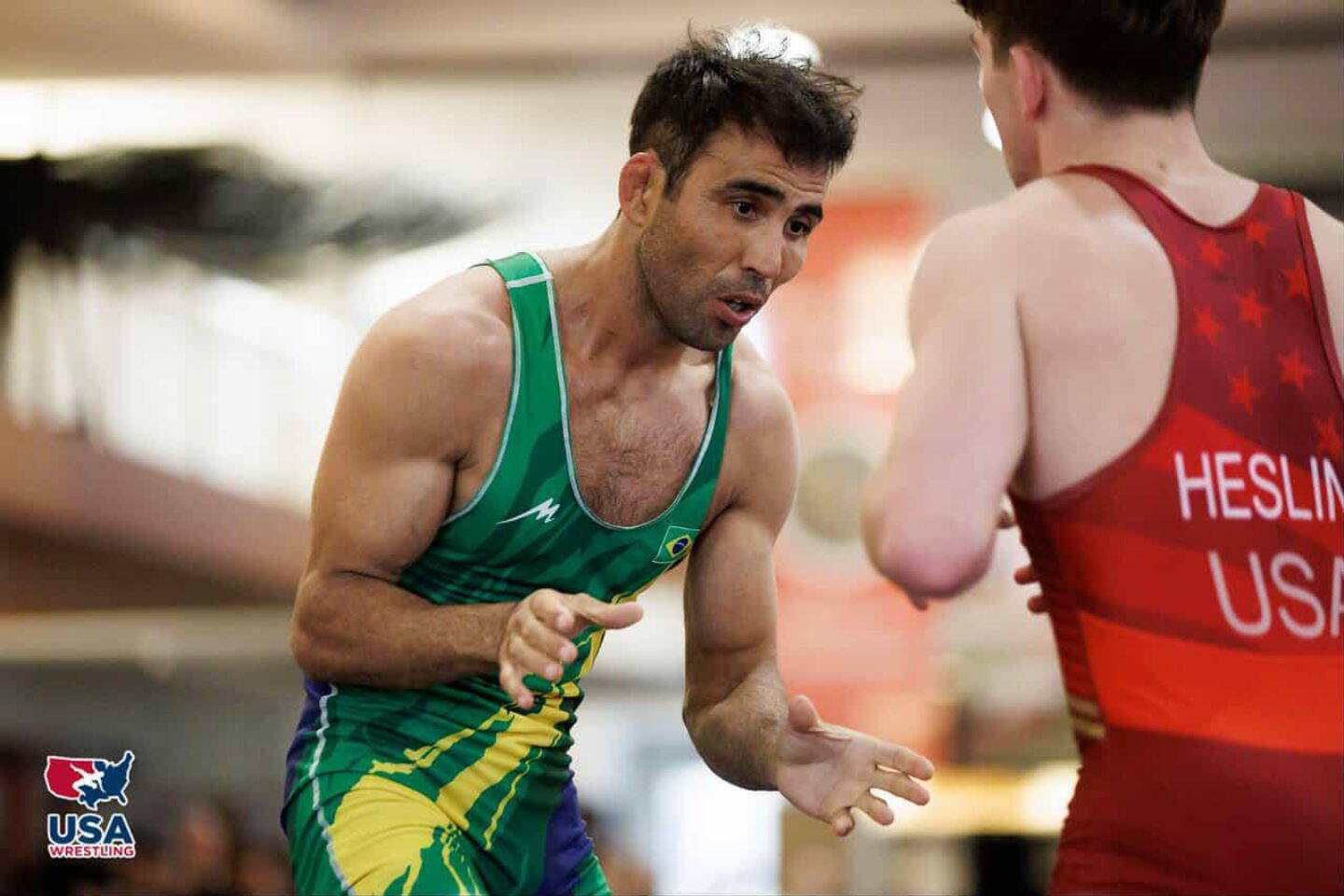 Marat Garipov em ação. - Foto: USA Wrestling