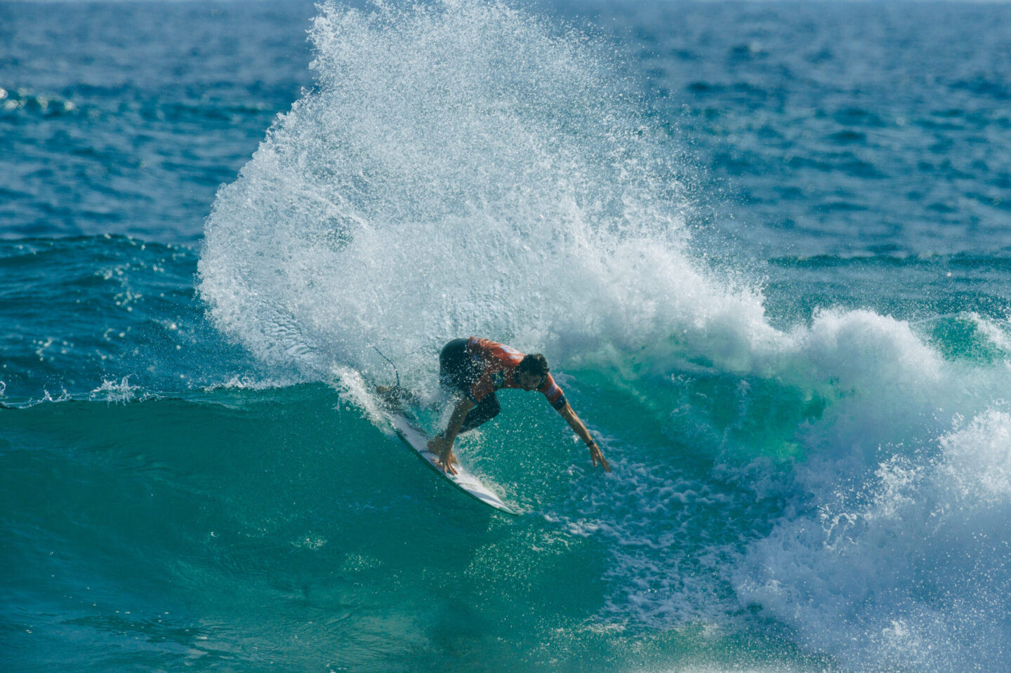 MARGARET RIVER, WESTERN AUSTRALIA, AUSTRALIA - APRIL 16: WSL Champion Yago Dora of Brazil surfs in Heat 9 of Round Two at the Western Australia Margaret River Pro on April 16, 2026 at Margaret River, Western Australia, Australia. (Photo by Hannah Anderson/World Surf League)