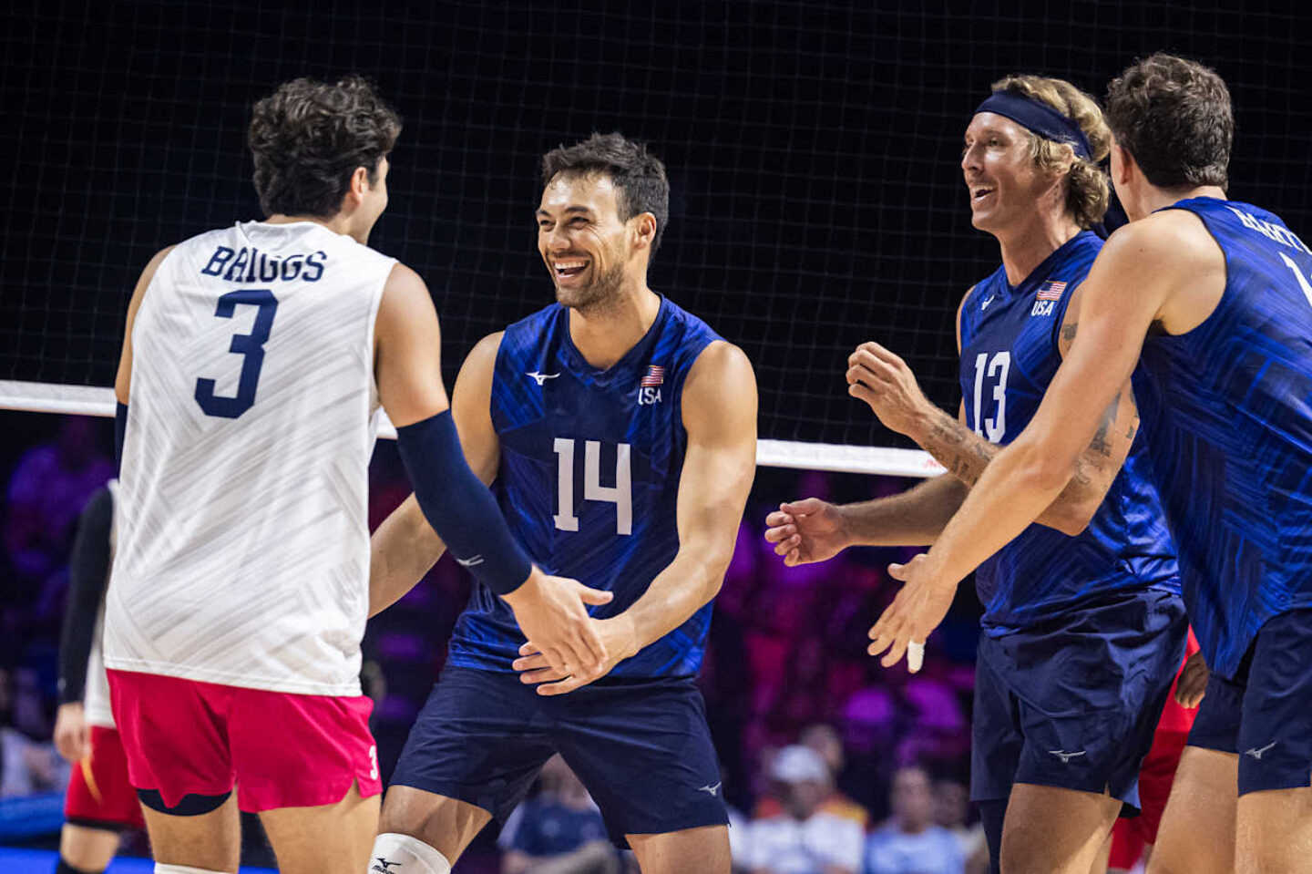 EUA x China – VNL Foto: Divulgação/Volleyball World