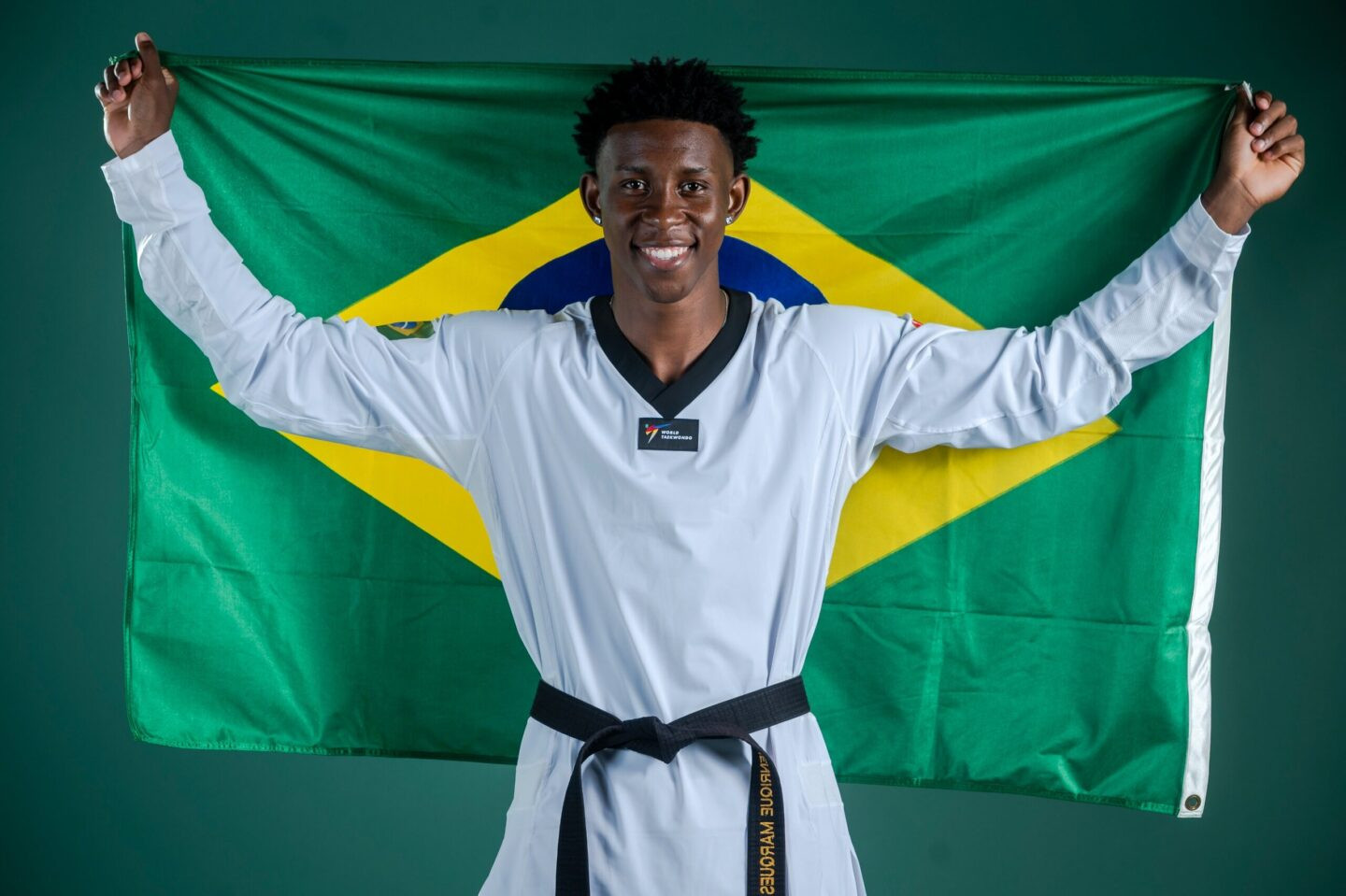 Henrique Marques taekwondo Foto: Alexandre Loureiro/CBTKD/DrivenCom