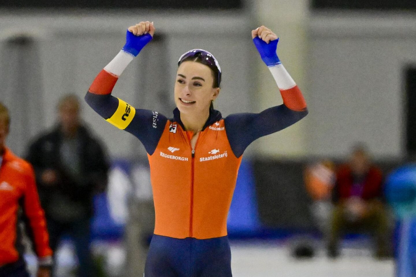 Femke Kok em Milão-Cortina 2026. - Foto: Reuters Yonhap