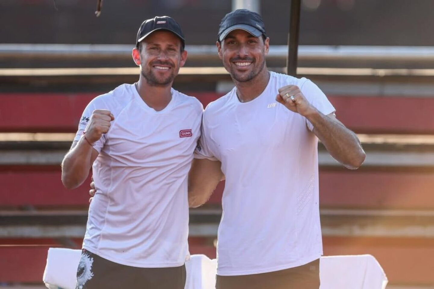 Varela-Reyes e Fernando Romboli. Foto: Quini 6 Rosario Challenger.