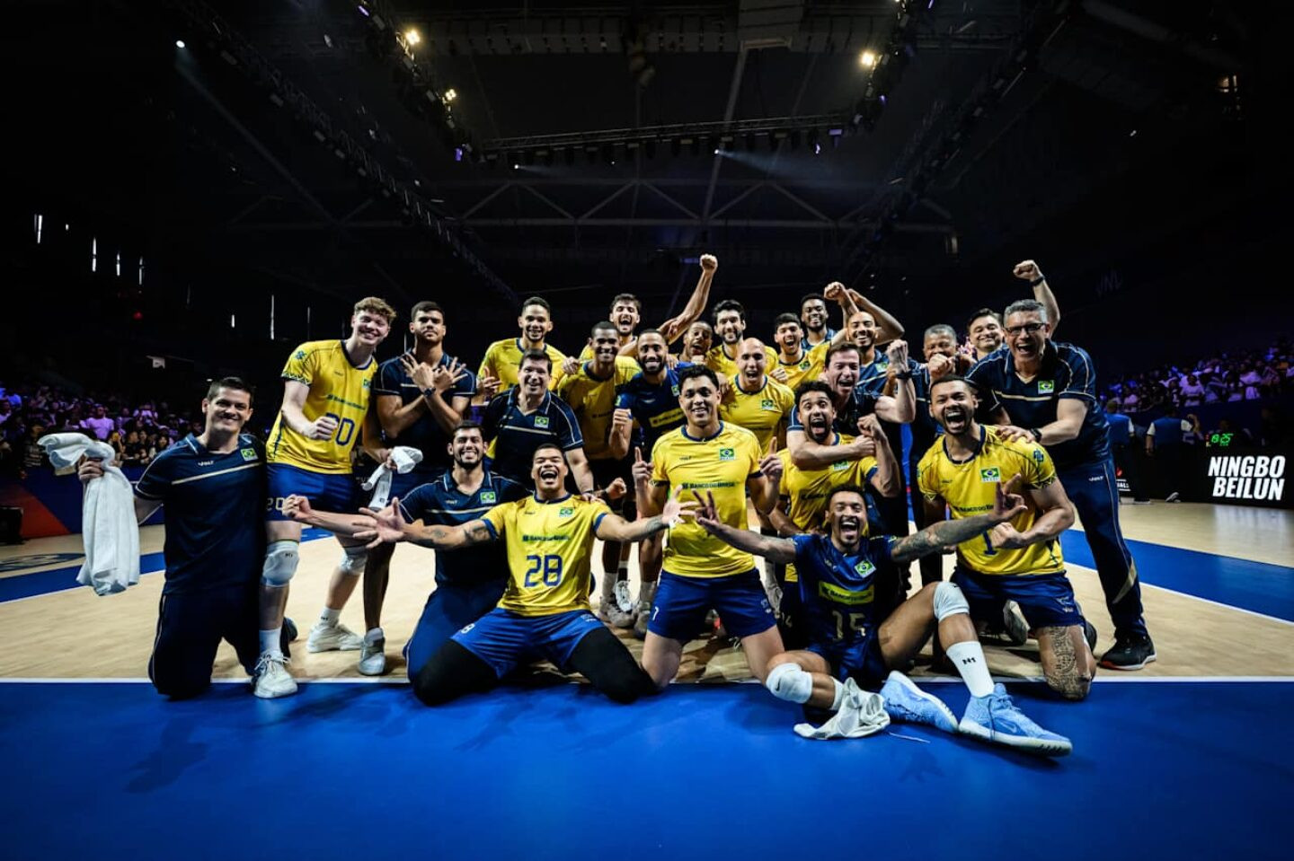 Projeção indica caminho favorável para o Brasil até a final do Mundial de vôlei masculino