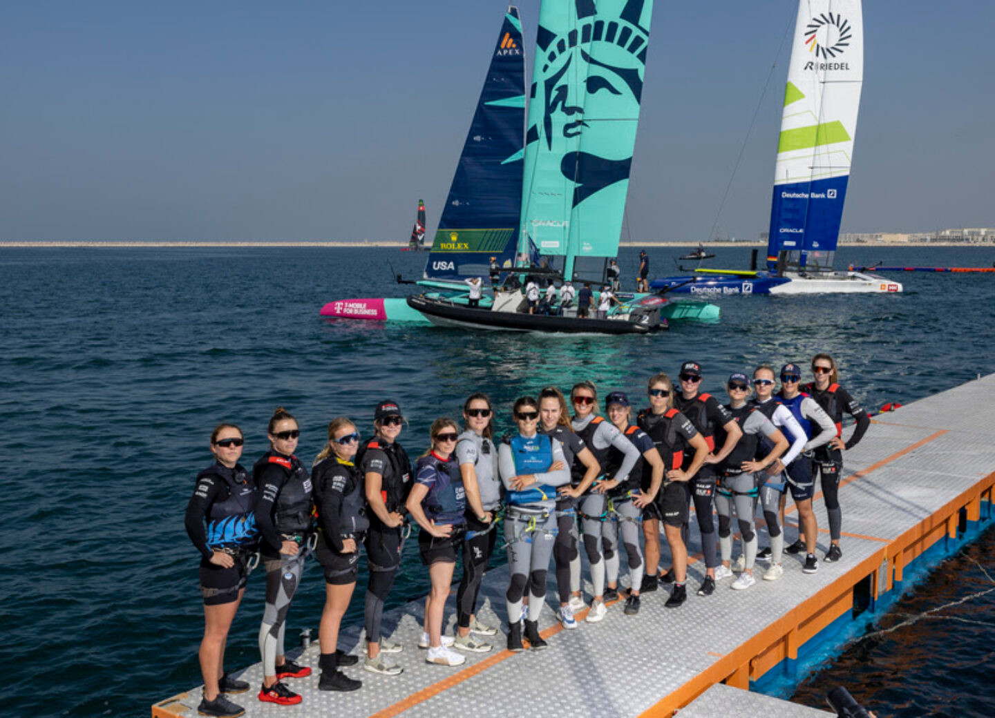 Foto: Simon Bruty for SailGP. Handout image supplied by SailGP